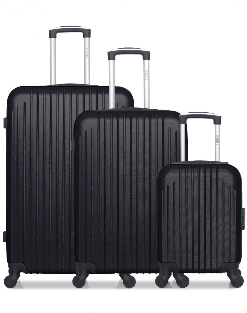 3 Luggage Bundle Large 75cm Medium 65cm Cabin 45cm Carpates