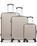 3 Luggage Bundle Large 75cm Medium 65cm Cabin 45cm Carpates