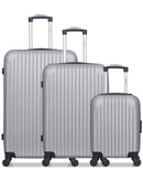 3 Luggage Bundle Large 75cm Medium 65cm Cabin 45cm Carpates