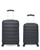 2 Luggage Bundle Medium 65cm Cabin 55cm Renoso