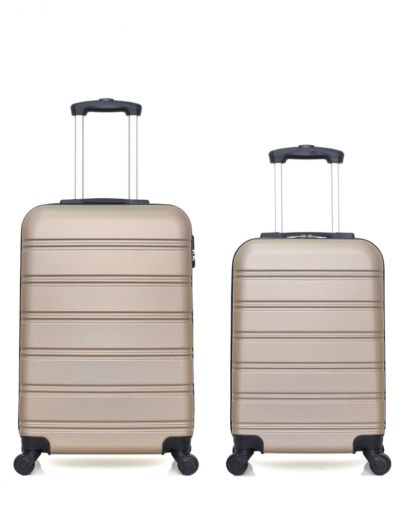 2 Luggage Bundle Medium 65cm Cabin 55cm Renoso