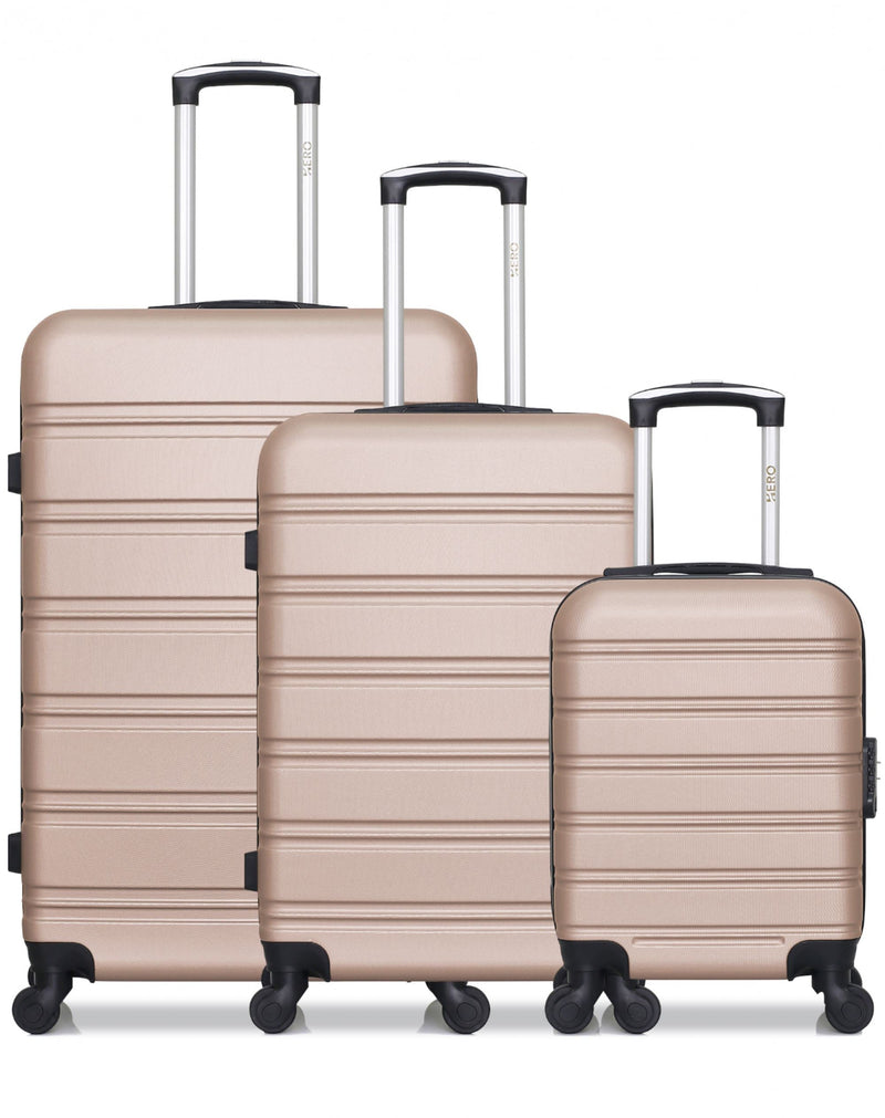 3 Luggage Bundle Large 75cm Medium 65cm Cabin 45cm Renoso