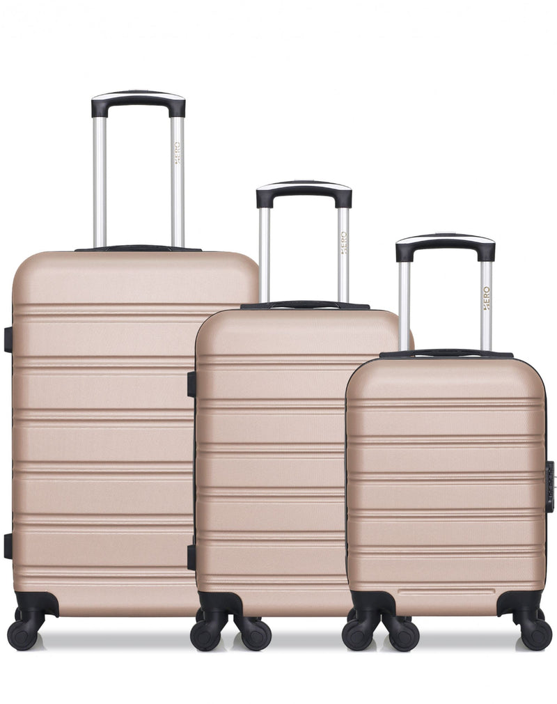 3 Luggage Bundle Medium 65cm Cabin 55cm Cabin 45cm Renoso