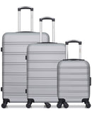 3 Luggage Bundle Large 75cm Medium 65cm Cabin 45cm Renoso