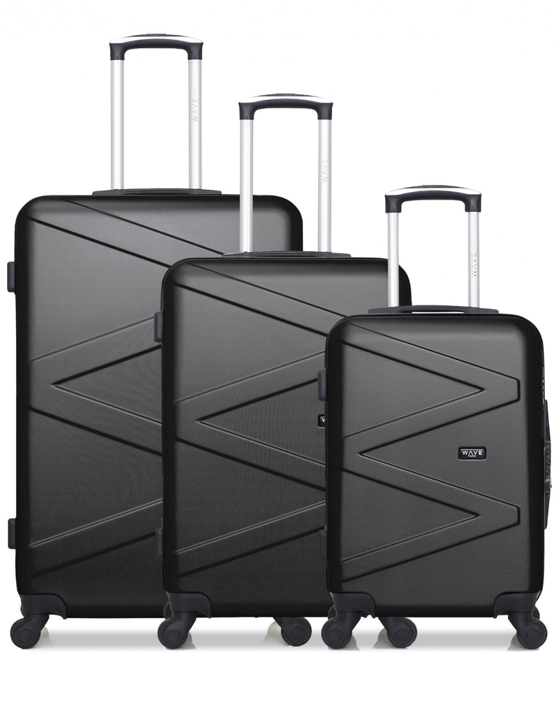 3 Luggage Bundle Large 75cm Medium 65cm Cabin 55cm Amazone