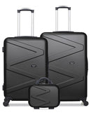 3 Luggage Bundle Large 75cm Cabin 55cm Vanity Amazone