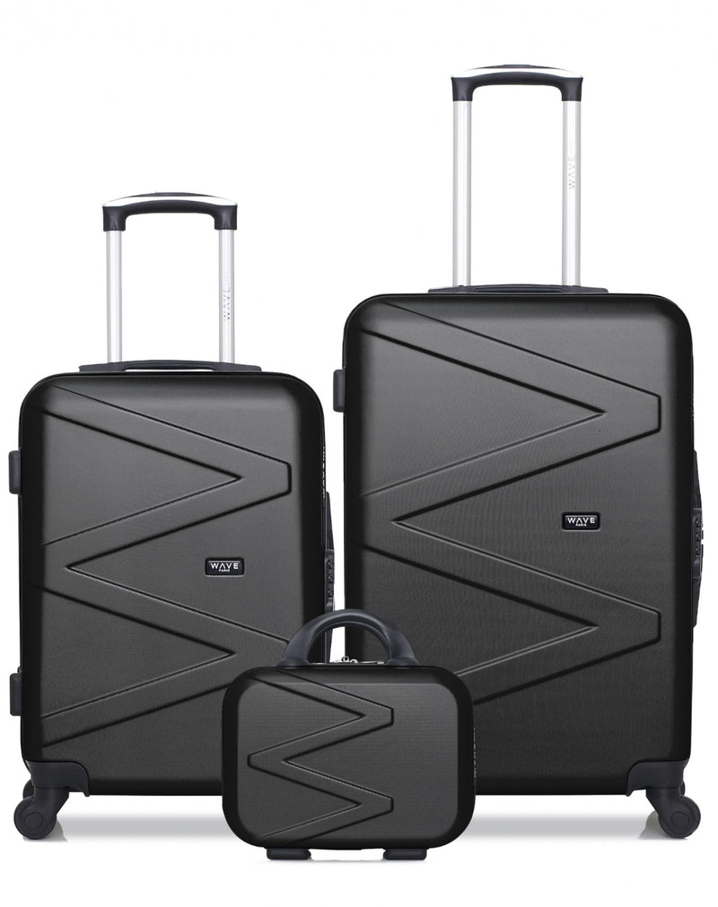 3 Luggage Bundle Medium 65cm Cabin 55cm Vanity Amazone