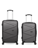 2 Luggage Bundle Medium 65cm Cabin 55cm Amazone