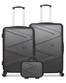 3 Luggage Bundle Large 75cm Cabin 55cm Vanity Amazone