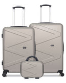3 Luggage Bundle Large 75cm Cabin 55cm Vanity Amazone