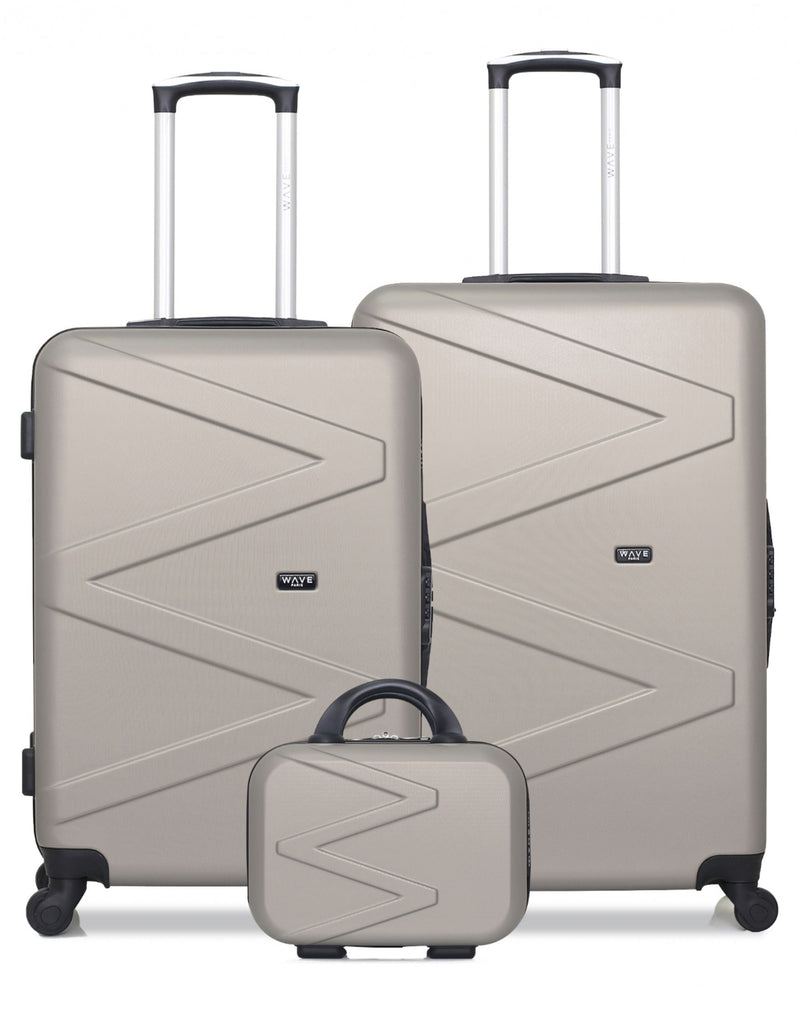 3 Luggage Bundle Large 75cm Cabin 55cm Vanity Amazone