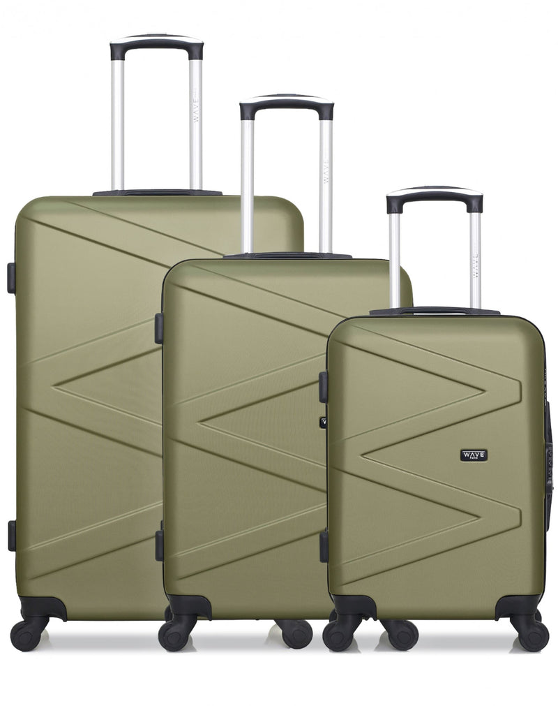 3 Luggage Bundle Large 75cm Medium 65cm Cabin 55cm Amazone
