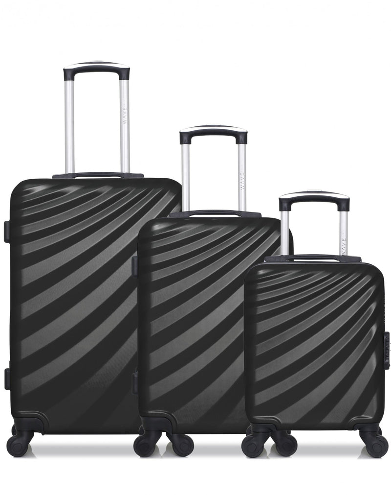 3 Luggage Bundle Medium 65cm Cabin 55cm Cabin 45cm Danube