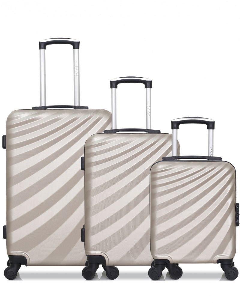 3 Luggage Bundle Medium 65cm Cabin 55cm Cabin 45cm Danube