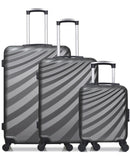 3 Luggage Bundle Large 75cm Medium 65cm Cabin 45cm Danube
