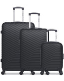 3 Luggage Bundle Large 75cm Medium 65cm Cabin 45cm Lena