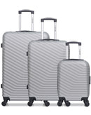 3 Luggage Bundle Large 75cm Medium 65cm Cabin 45cm Lena