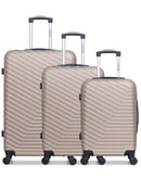 3 Luggage Bundle Large 75cm Medium 65cm Cabin 55cm Lena