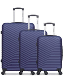 3 Luggage Bundle Large 75cm Medium 65cm Cabin 55cm Lena