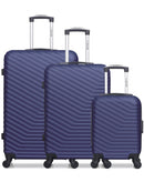 3 Luggage Bundle Large 75cm Medium 65cm Cabin 45cm Lena