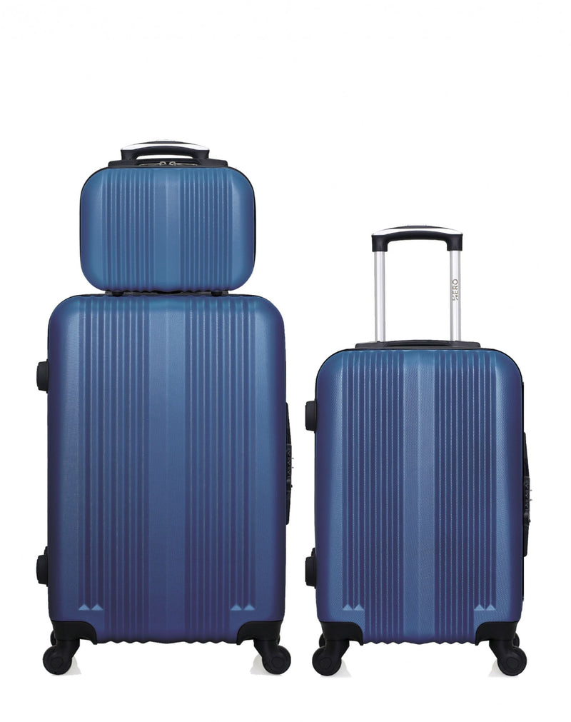 3 Luggage Bundle Medium 65cm Cabin 55cm Vanity Lipari