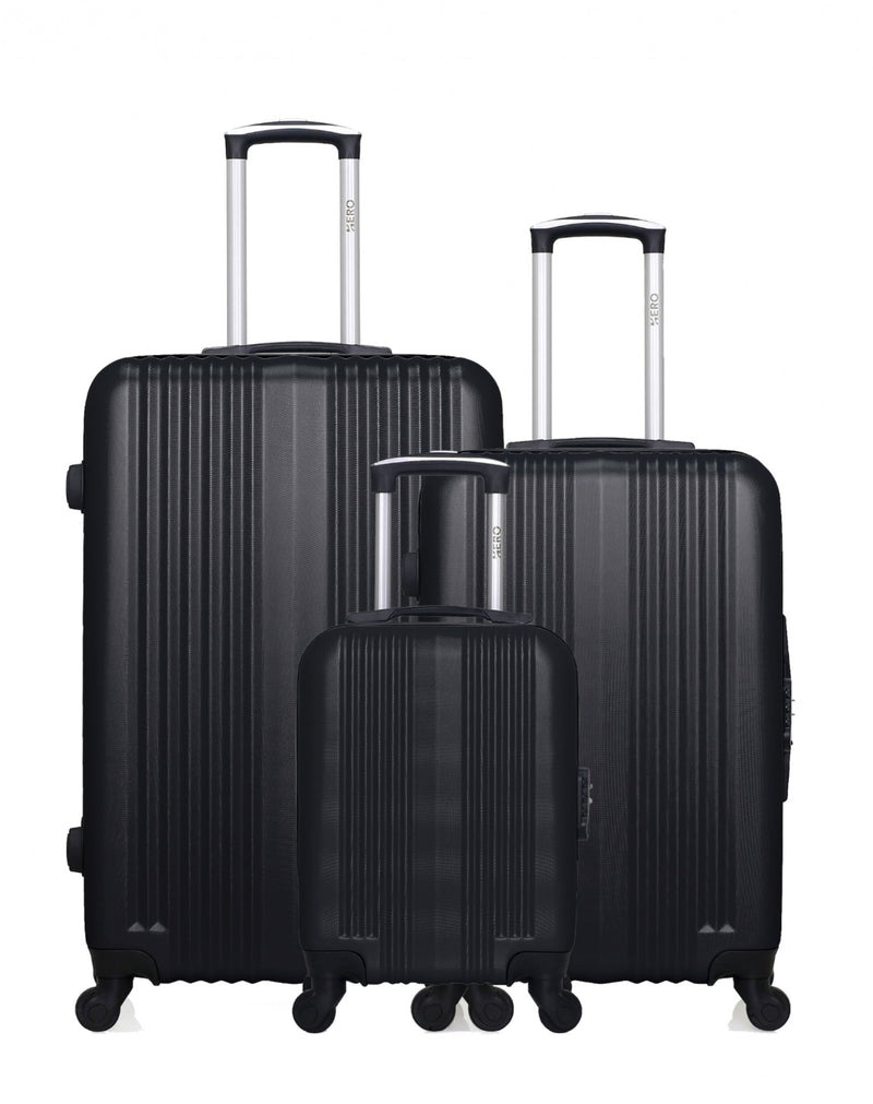 3 Luggage Bundle Large 75cm Medium 65cm Cabin 45cm Lipari