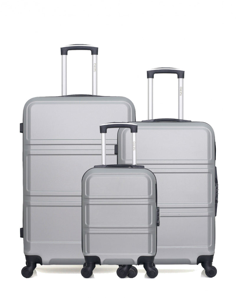 3 Luggage Bundle Large 75cm Medium 65cm Cabin 45cm Utah