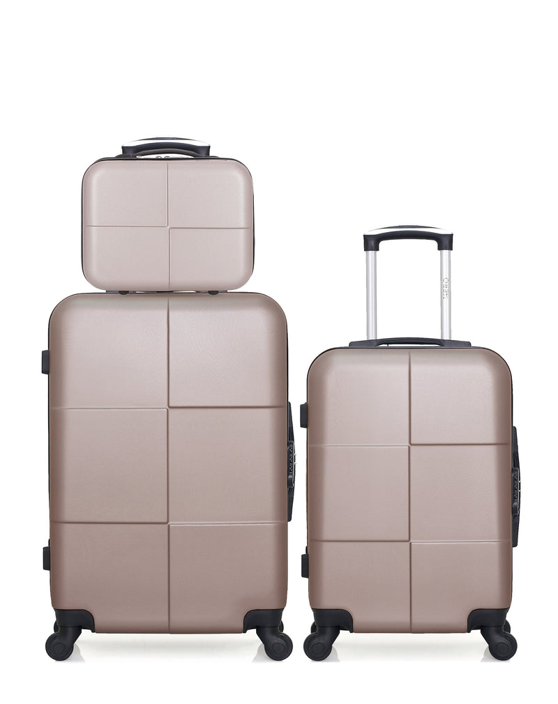 3 Luggage Bundle Medium 65cm Cabin 55cm Vanity Coronado