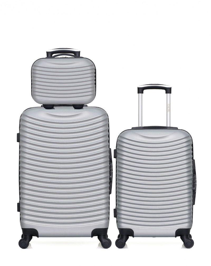 3 Luggage Bundle Medium 65cm Cabin 55cm Vanity Etna